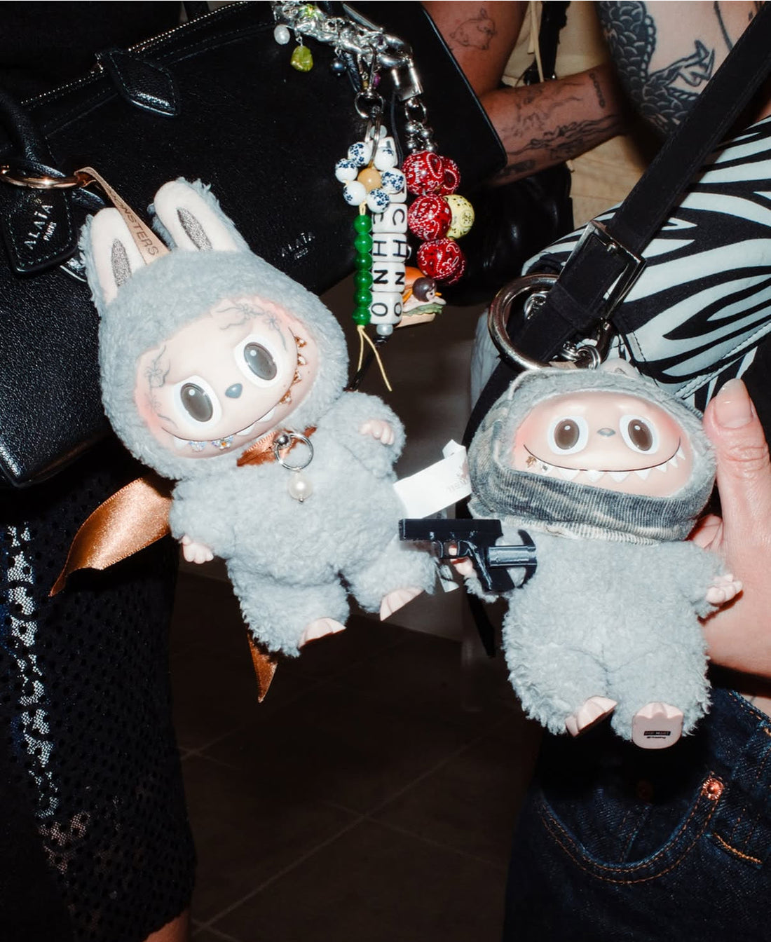 Custom charms at the Paris showroom